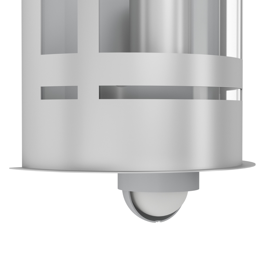 Eglo - Вуличний настінний світильник з датчиком 1xE27/60W/230V IP44