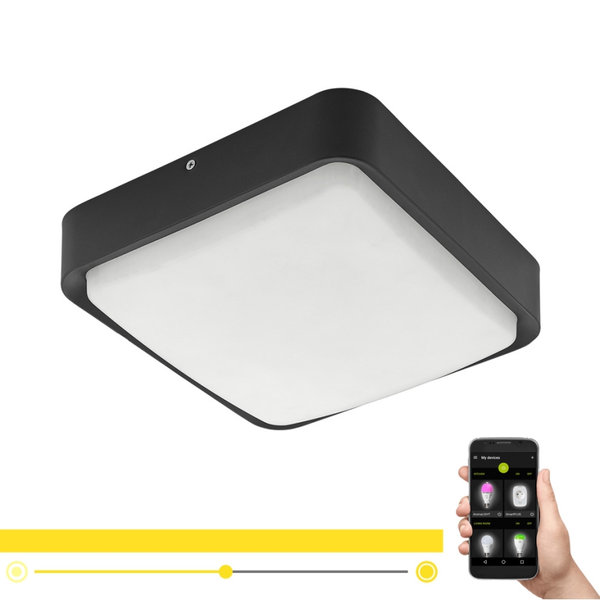 Eglo - Светодиодный уличный потолочный светильник с регулированием яркости LED/14,6W/230V