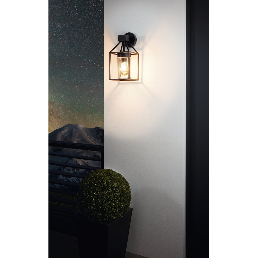 Eglo - Уличный настенный светильник 1xE27/60W/230V IP44