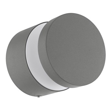 Eglo 97301 - Вуличний світлодіодний настінний світильник MELZO LED/11W/230V сірий IP44