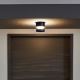Eglo - Уличный светодиодный настенный светильник LED/11W/230V IP4черный