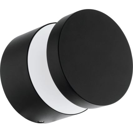 Eglo - Вуличний світлодіодний настінний світильник LED/11W/230V чорний IP44