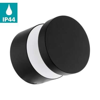 Eglo - Вуличний світлодіодний настінний світильник LED/11W/230V чорний IP44