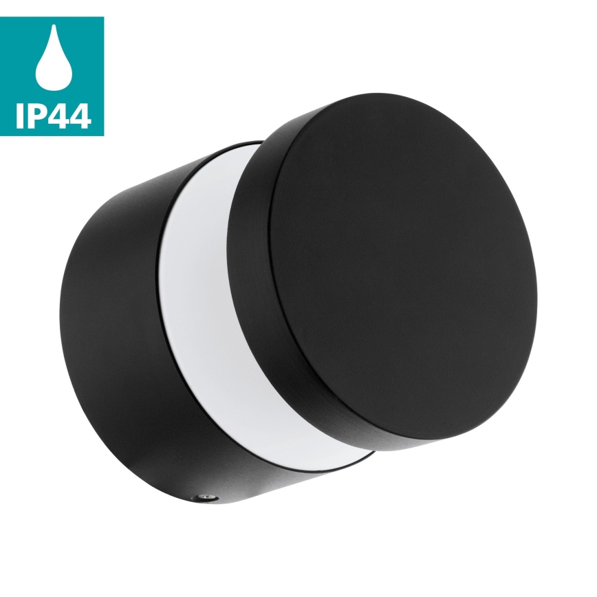 Eglo - Вуличний світлодіодний настінний світильник LED/11W/230V чорний IP44