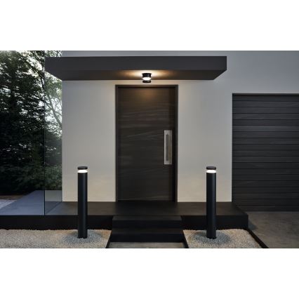 Eglo - Уличная светодиодная лампа LED/11W/230V IP4черная 990 мм