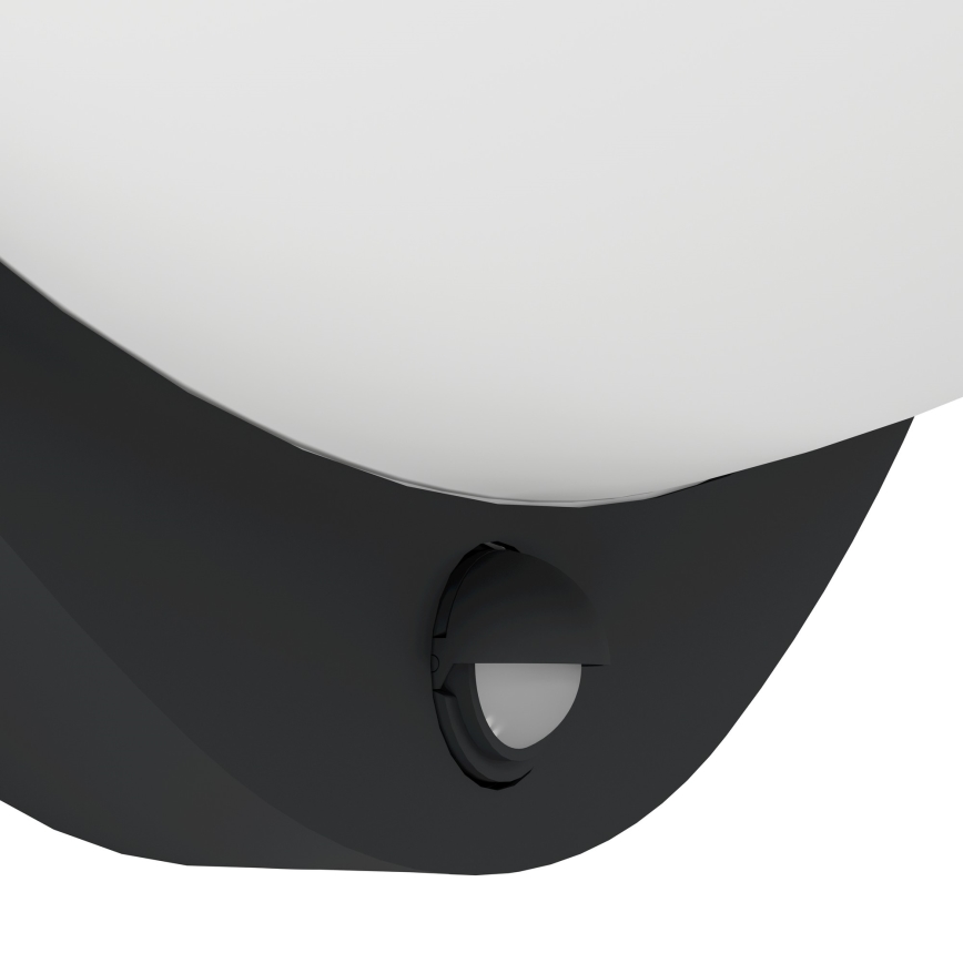 Eglo 97312 - Вуличний світлодіодний настінний світильник з датчиком BELCREDA LED/9,3W/230V IP44