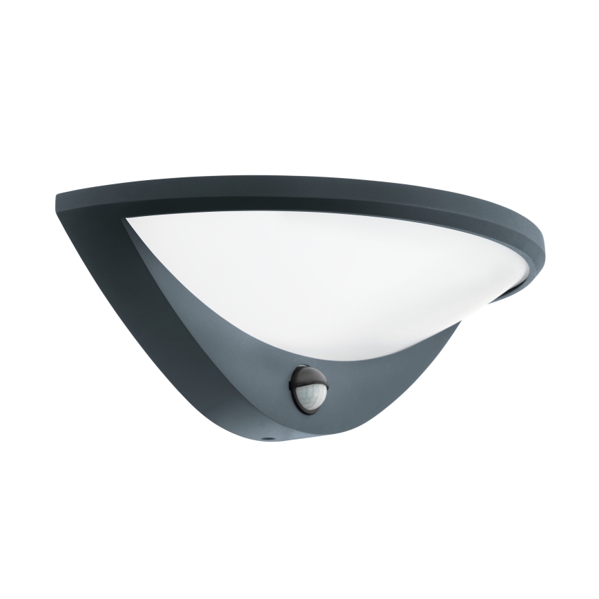 Eglo 97312 - Вуличний світлодіодний настінний світильник з датчиком BELCREDA LED/9,3W/230V IP44