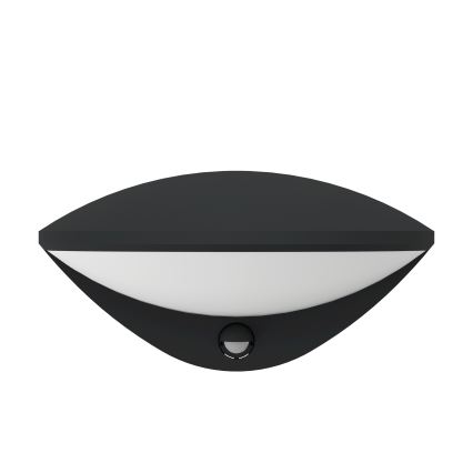 Eglo 97312 - Вуличний світлодіодний настінний світильник з датчиком BELCREDA LED/9,3W/230V IP44