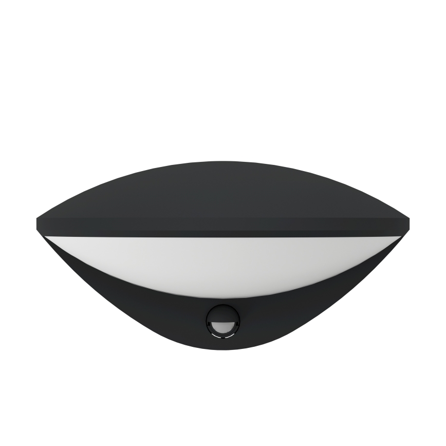 Eglo 97312 - Вуличний світлодіодний настінний світильник з датчиком BELCREDA LED/9,3W/230V IP44