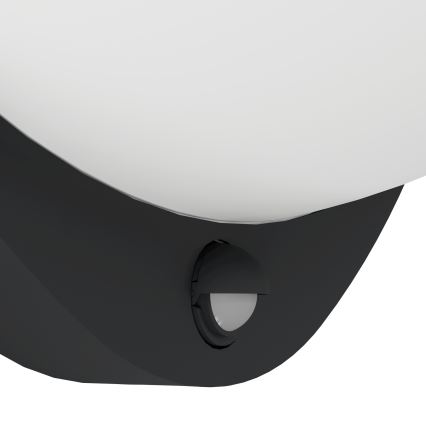 Eglo 97312 - Вуличний світлодіодний настінний світильник з датчиком BELCREDA LED/9,3W/230V IP44
