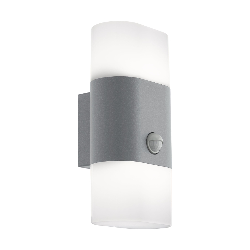 Eglo 97313 - Вуличний світлодіодний настінний світильник з датчиком FAVRIA 1 2xLED/5,5W/230V IP44