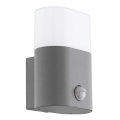 Eglo 97315 - Вуличний світлодіодний настінний світильник з датчиком FAVRIA LED/11W/230V IP44