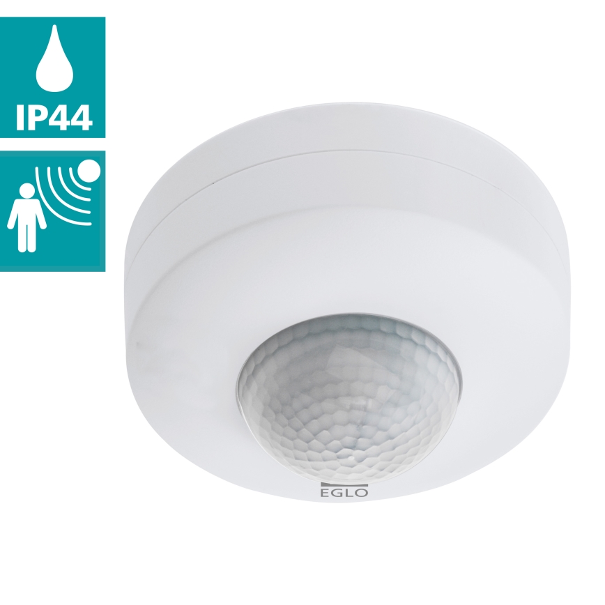 Eglo - Вуличний датчик руху 12 м білий IP44