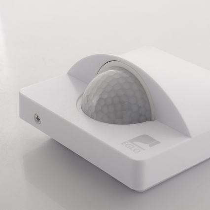 Eglo - Зовнішній датчик руху і сутінок 1 м білий IP44