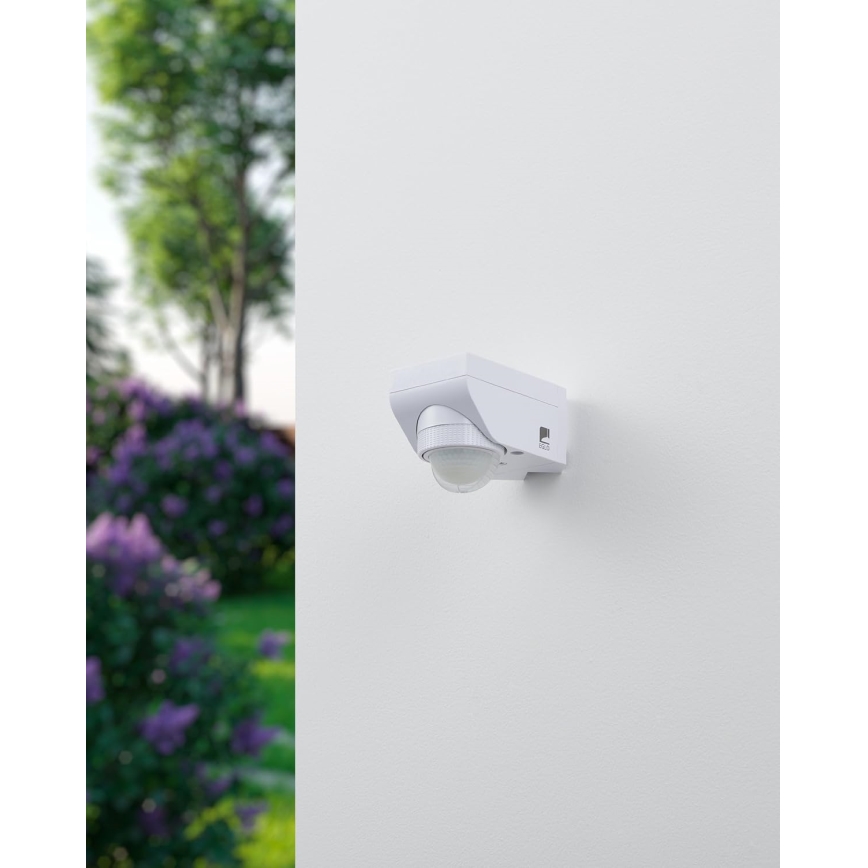 Eglo 97466 - Зовнішній датчик руху та сутінків DETECT ME 4 12 м білий IP44