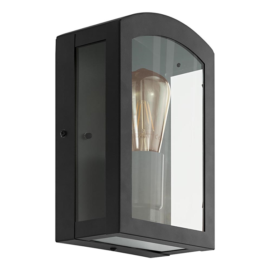 Eglo 97478 - Уличный настенный светильник PARETTA 1xE27/60W/230V IP44 черный