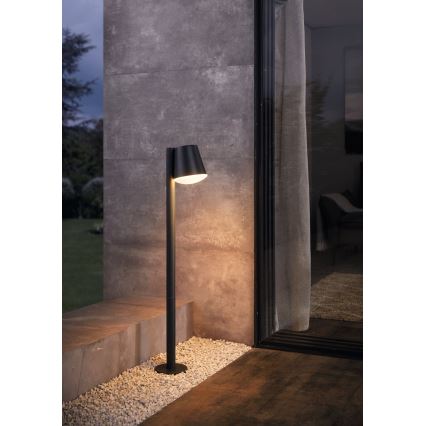 Eglo - Вулична LED лампа з регулюванням яскравості CALDIERO-C 1xE27/9W/230V антрацит IP44