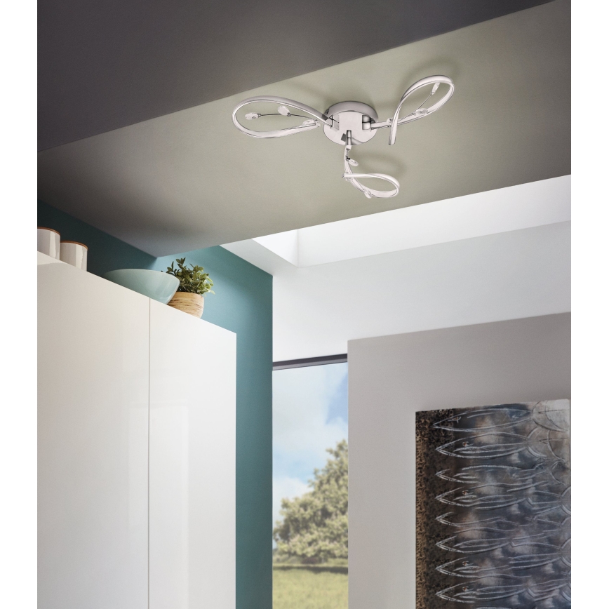 Eglo - Светодиодная потолочная люстра 3xLED/6,6W/230V