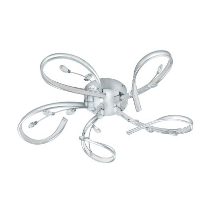 Eglo - Світлодіодна кришталева пристельова люстра 5xLED/6,6W/230V