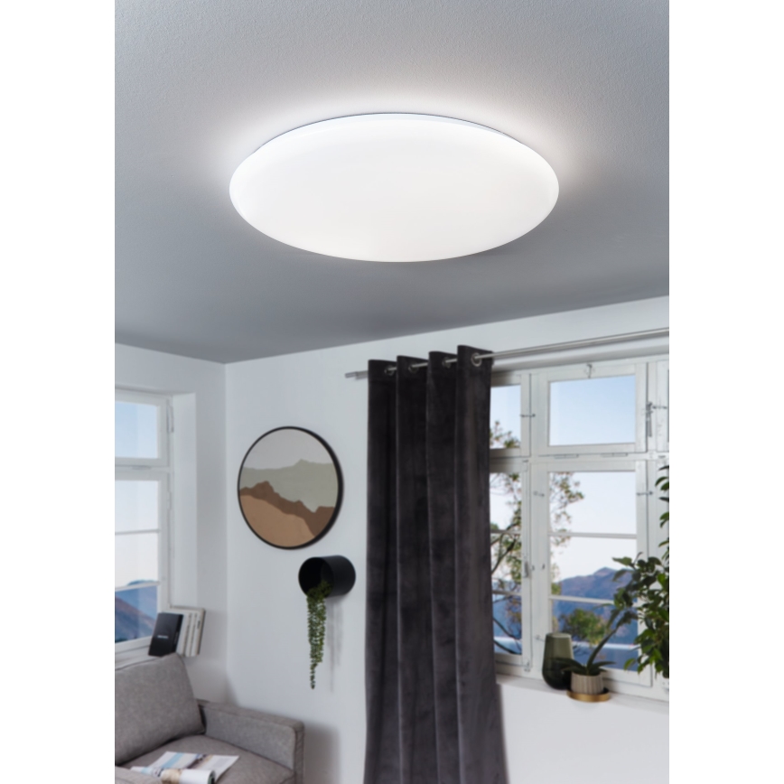 Eglo - Стельовий LED світильник з регулюванням яскравості LED/60W/230V + пульт дистанційного керування