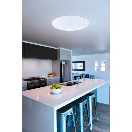 Eglo - Стельовий LED світильник з регулюванням яскравості LED/60W/230V + пульт дистанційного керування