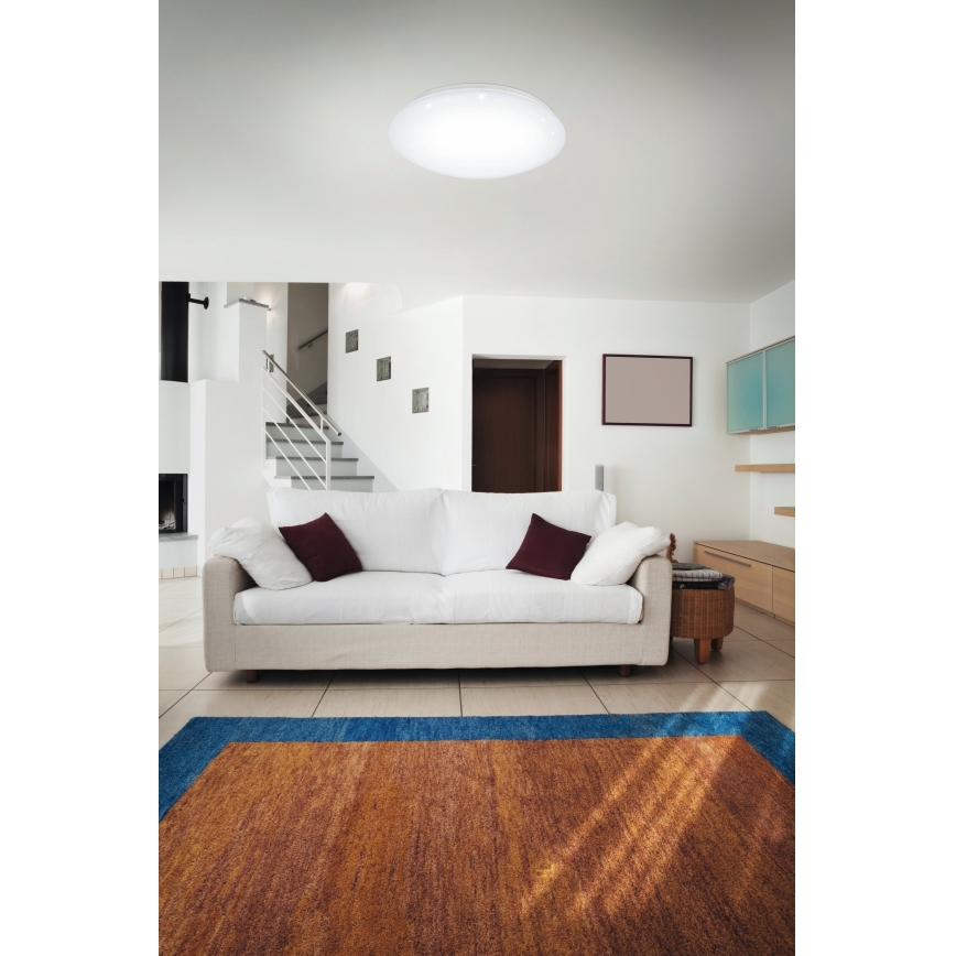 Eglo - Светодиодный потолочный светильник с регулированием яркости LED/40W/230V + пульт ДУ