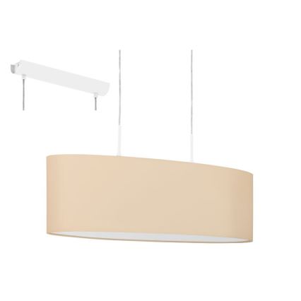 EGLO 97563 - Подвесная люстра PASTERI-P 2xE27/60W/230V