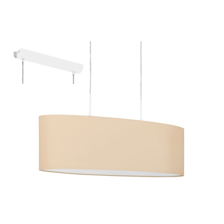 EGLO 97563 - Подвесная люстра PASTERI-P 2xE27/60W/230V