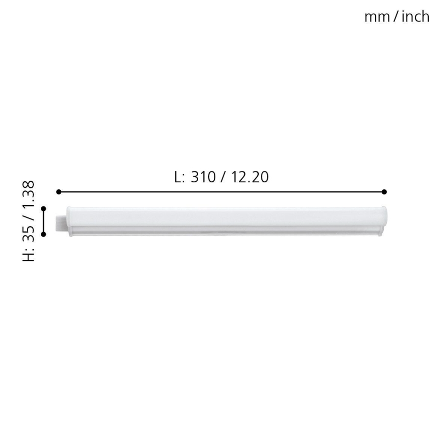 Eglo - Світлодіодне кухонне освітлення під шафи LED/3,2W/230V