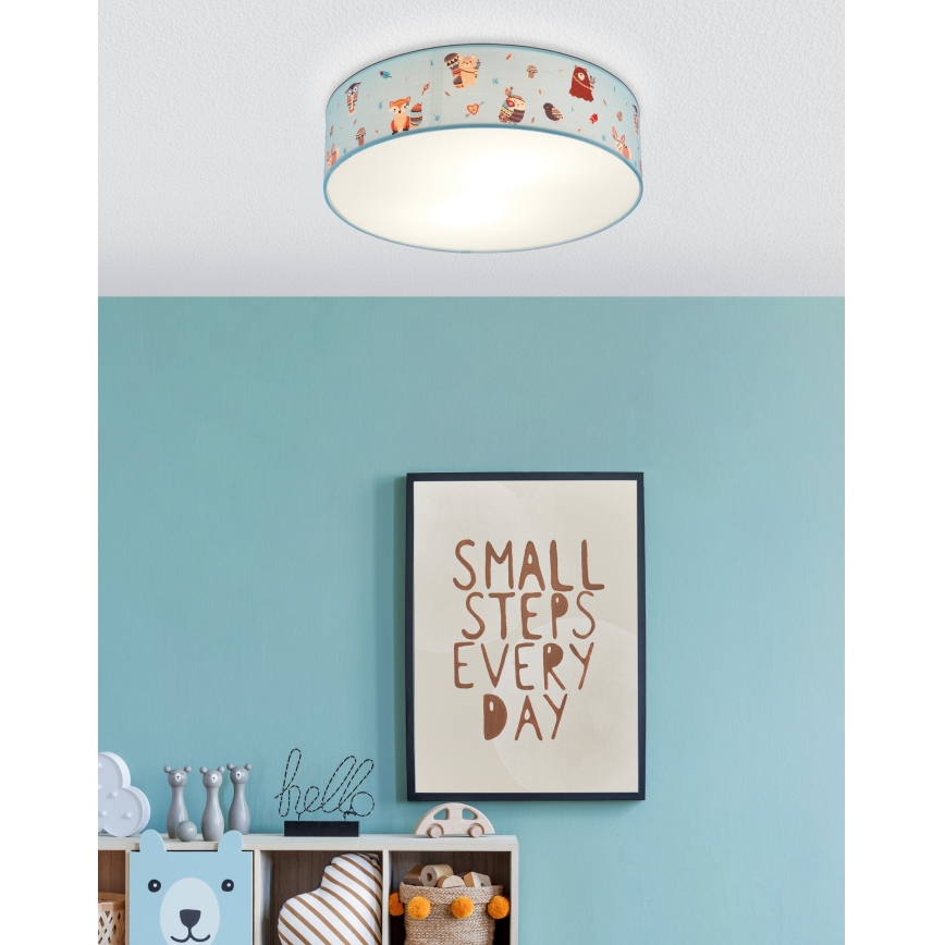 Eglo - Детский потолочный светильник 2xE27/40W/230V