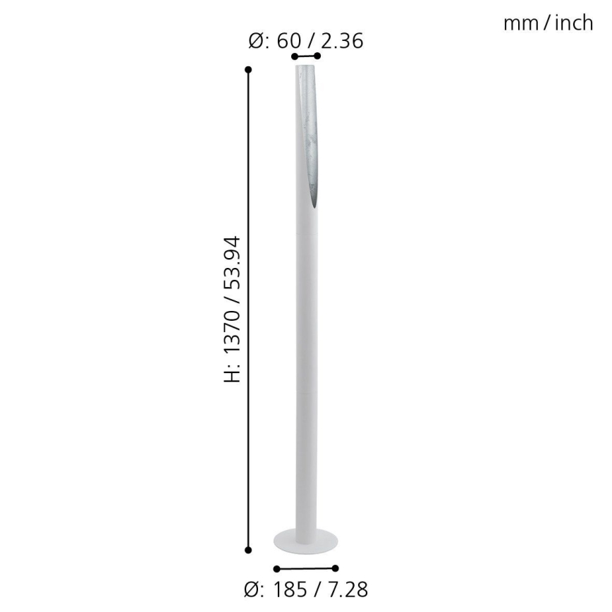 Eglo - Светодиодный торшер 1xGU10/4,5W/230V