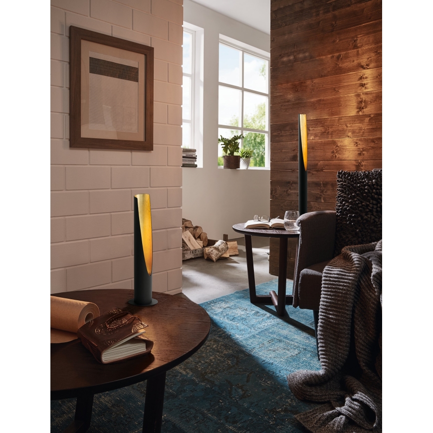 Eglo - Светодиодный торшер 1xGU10/4,5W/230V черный