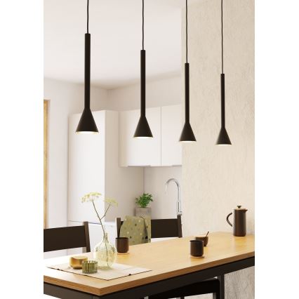 Eglo - Светодиодная подвесная люстра 4xGU10/5W/230V