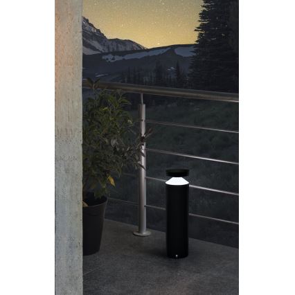Eglo - Вулична світлодіодна лампа LED/11W/230V чорний 450 mm IP44