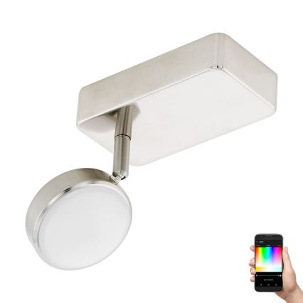 Eglo 97714 - Светодиодный точечный RGB-светильник с регулированием яркости CORROPOLI-C LED/5W/230V