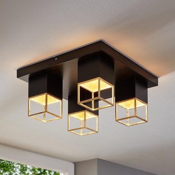 Eglo 97731 - LED накладная люстра MONTEBALDO 4xGU10/5W/230V