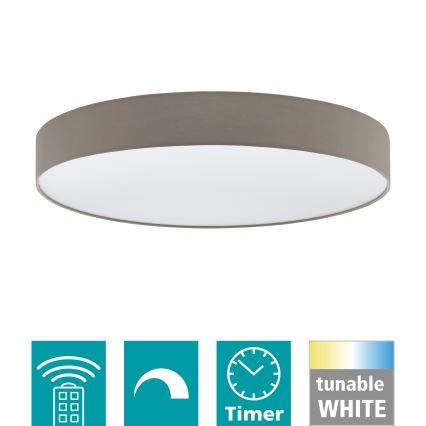Eglo - Світлодіодний стельовий світильник з регульованою яскравістю LED/60W/230V