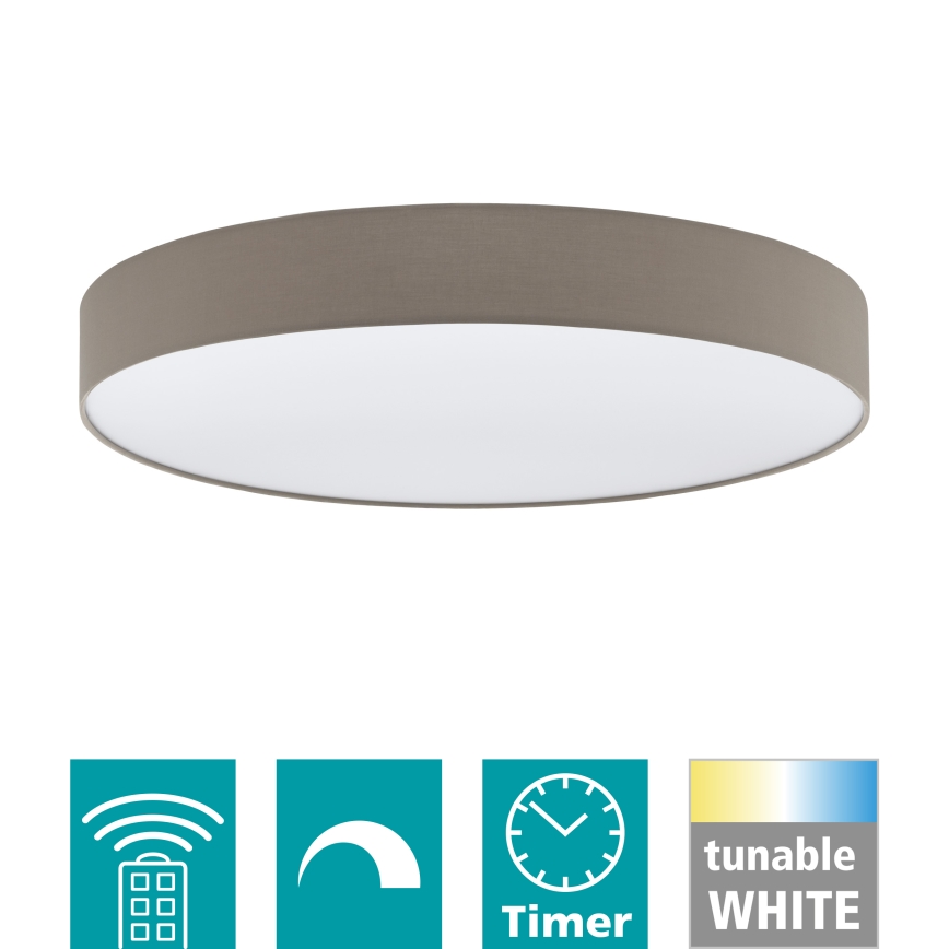 Eglo - Світлодіодний стельовий світильник з регульованою яскравістю LED/60W/230V