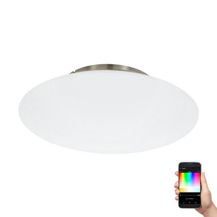 Eglo 97811 - Светодиодный потолочный RGB-светильник с регулированием яркости FRATTINA-C 1xLED/27W/230V