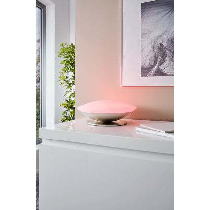 Eglo 97813 - Настільна світлодіодна RGB-лампа FRATTINA-C з регулюванням яскравості LED/18W/230V