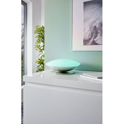 Eglo 97813 - Светодиодная настольная RGB-лампа с регулированием яркости FRATTINA-C 1xLED/18W/230V