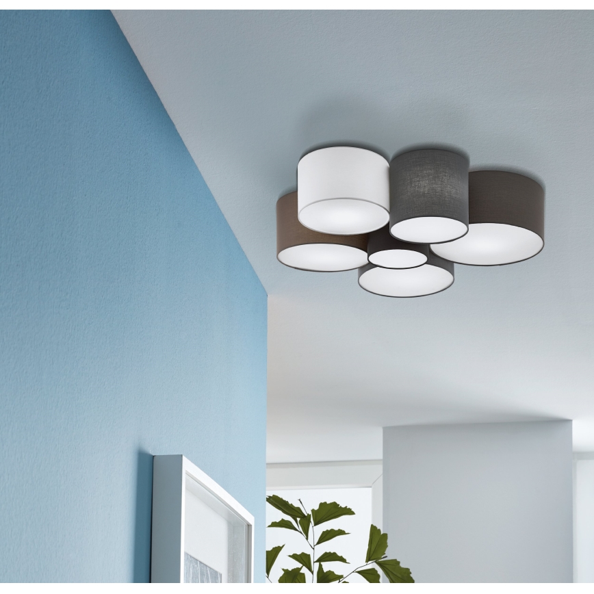 Eglo - Потолочный светильник 6xE27/40W/230V