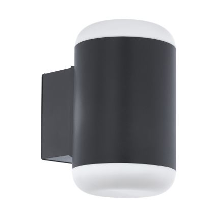 Eglo 97844 - Уличный настенный светильник MERLITO 1xE27/10W/230V IP44 черный