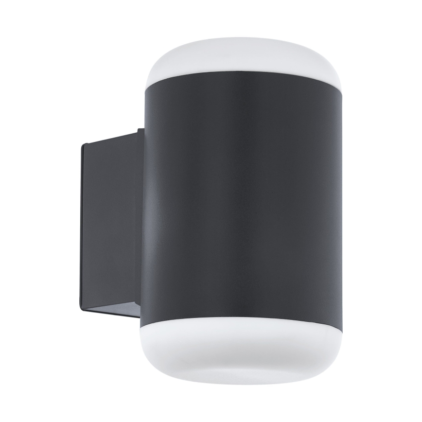 Eglo 97844 - Уличный настенный светильник MERLITO 1xE27/10W/230V IP44 черный