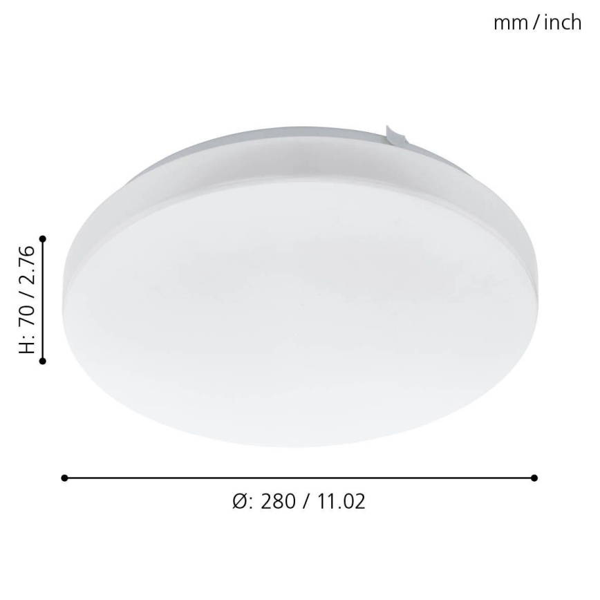 Eglo - Светодиодный потолочный светильник LED/11,5W/230V