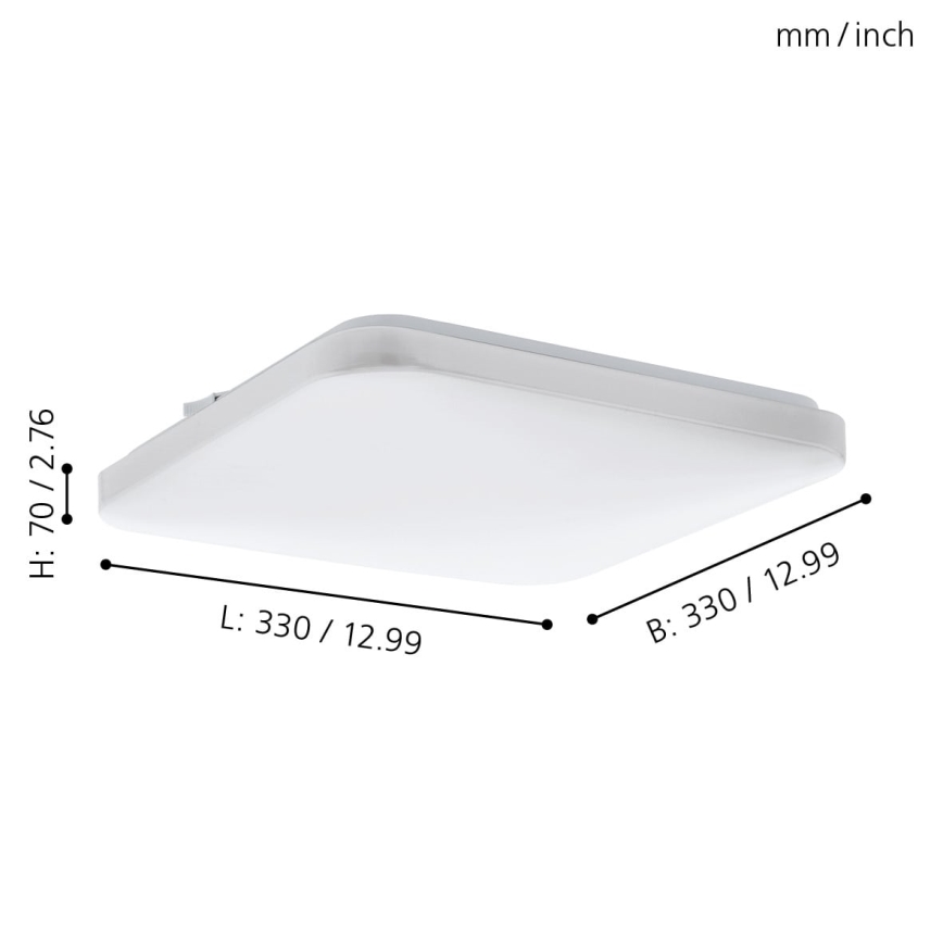 Eglo - Світлодіодний стельовий світильник LED/14,6W/230V