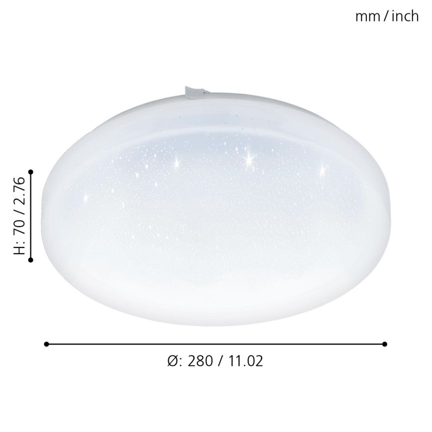 Eglo - Світлодіодний стельовий світильник LED/11,5W/230V