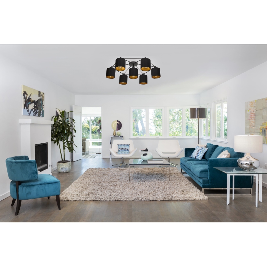 Eglo - Припотолочная люстра 7xE27/40W/230V