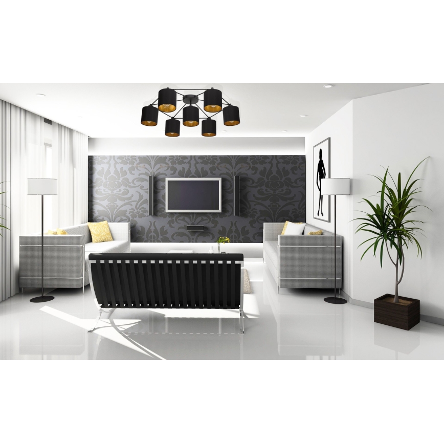 Eglo - Припотолочная люстра 7xE27/40W/230V