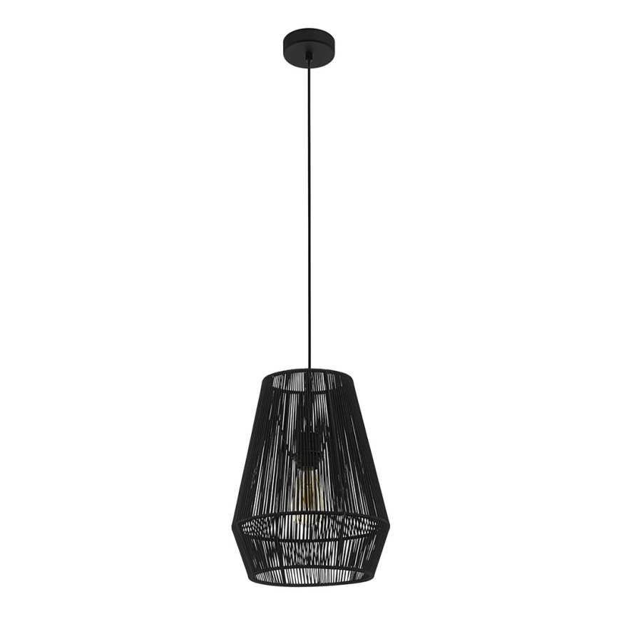 Eglo 97905 - Подвесная люстра PALMONES 1xE27/60W/230V черная